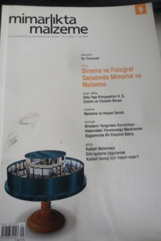 Mimarlıkta Malzeme Dergisi 2008 / 9