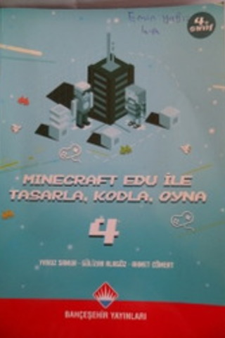 Minecraft Edu İle Tasarla Kodla Oyna 4 Yavuz Samur