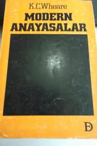 Modern Anayasalar K.C. Wheare
