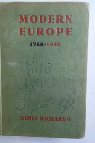 Modern Europe 1789-1945 Denis Richards