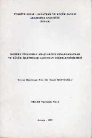 Modern Finansman Araçlarının Esnaf Sanatkar ve Küçük İşletmeler Açısın