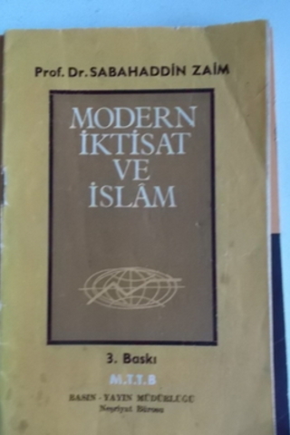 Modern İktisat ve İslam Sabahaddin Zaim