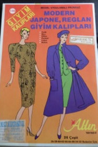 Modern Japone Reglan Giyim Kalıpları