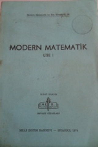 Modern Matematik Lise 1 Hüseyin Demir