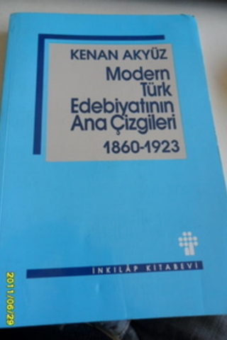 Modern Türk Edebiyatının Ana Çizgileri 1860-1923