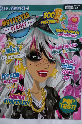 Moviestar Planet Çocuk Dergisi 2015 / 01