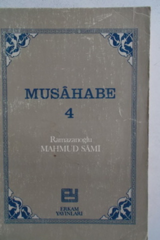 Musahabe 4.Cilt Mahmud Sami