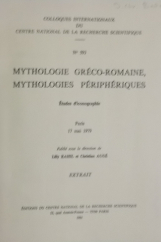 MYTHOLOGIE GRECO-ROMAINE, MYTHOLOGIES PERIPHERIQUES