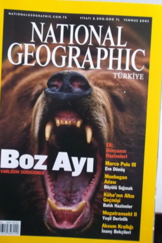 National Geographic 2001 / Temmuz - Boz Ayı