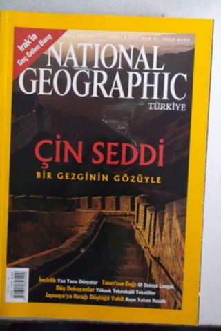National Geographic 2003 / Ocak - Çin Seddi