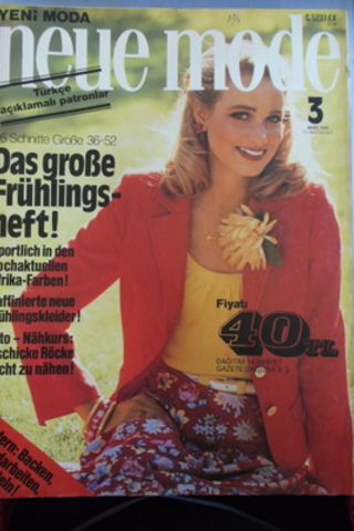 Neue Mode 1978 / 3 (Paftalı)
