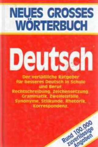 Neues Grosses Wörterbuch Deutsch