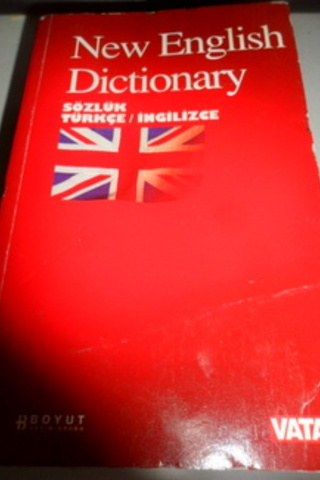 New English Dictionary Sözlük Türkçe / İngilizce