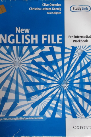 New English File Pre-İntermediate Workbook Clive Oxenden