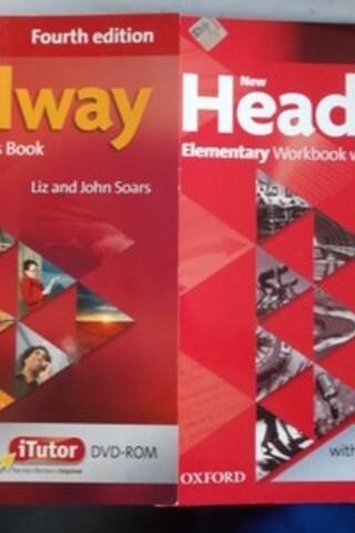 New Headway Elementary Student's Book + Workbook Liz And John Soars