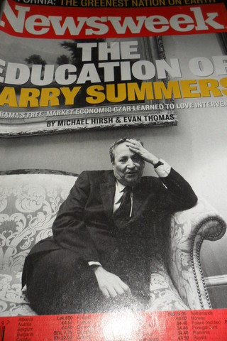 Newsweek (The Education Of Larry Summers)