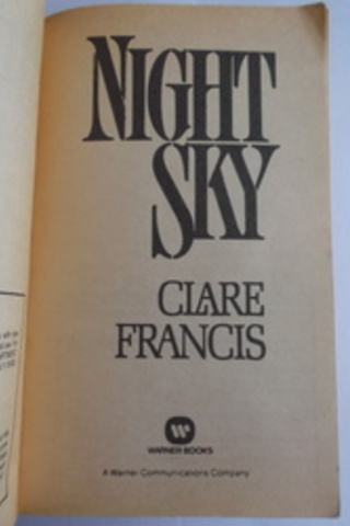 Night Sky Clare Francis