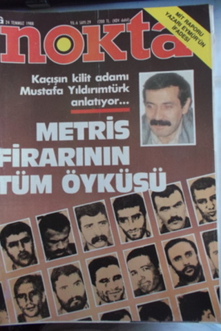 Nokta Haftalık Haber Dergisi 1988 / 29