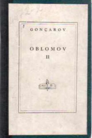Oblomov II Gonçarov