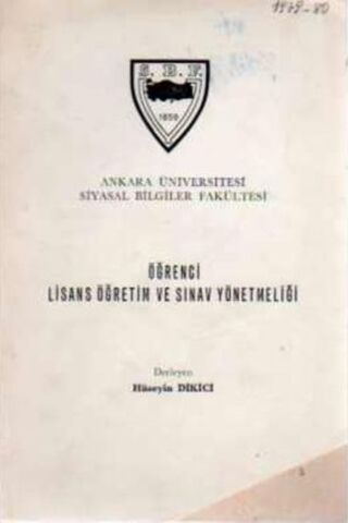 Öğrenci Lisans Öğretim ve Sınav Yönetmeliği