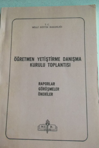 Öğretmen Yetiştirme Danışma Kurulu Toplantısı