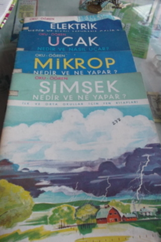 Oku - Öğren Bilim Kitapları / 4 Adet