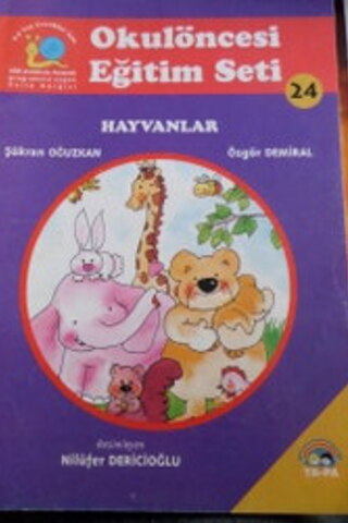 Okul Öcesi Eğirim Seti Sayı 24 Hayvanlar