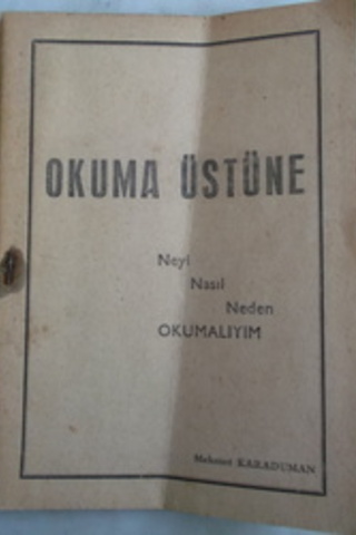 Okuma Üstüne
