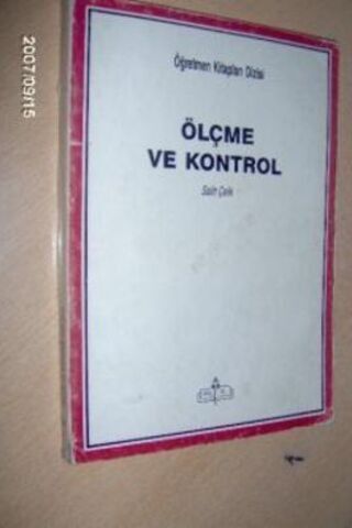 Ölçme ve Kontrol Salih Çelik