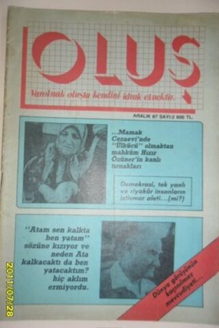 Oluş Dergisi 1987 / 2