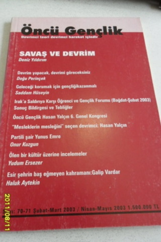 Öncü Gençlik 2003 / 70-71