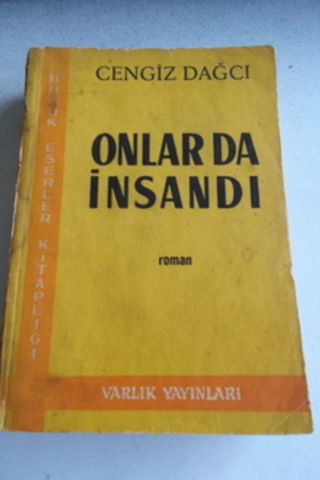 Onlar Da İnsandı Cengiz Dağcı