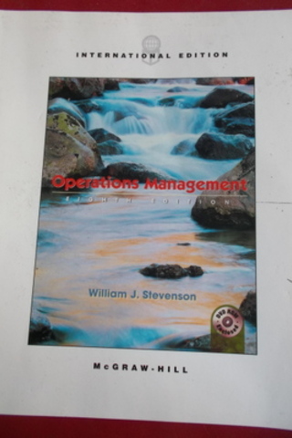 Operations Management William J. Stevenson