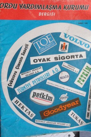 Ordu Yardımlaşma Kurumu Dergisi 1969