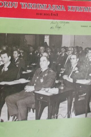 Ordu Yardımlaşma Kurumu Dergisi 1973