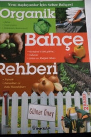 Organik Bahçe Rehberi Gülnar Önay