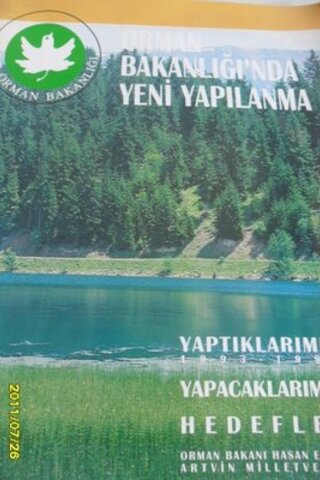 Orman Bakanlığı'nda Yeni Yapılanma 1995 / 15