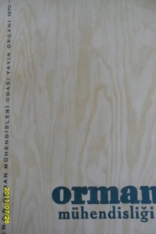 Orman Mühendisliği 1970 / 7