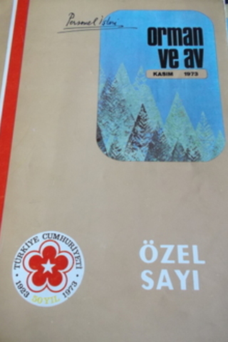 Orman ve Av 1973 / Kasım Özel Sayı
