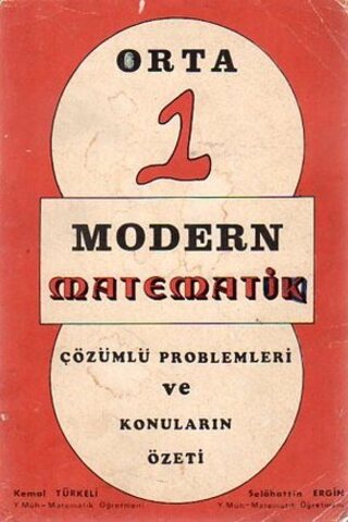 Orta 1 Modern Matematik Kemal Türkeli