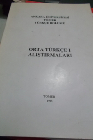 Orta Türkçe I Alıştırmalar
