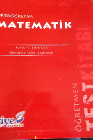 Ortaöğretim Matematik Öğretmen Test Kitabı