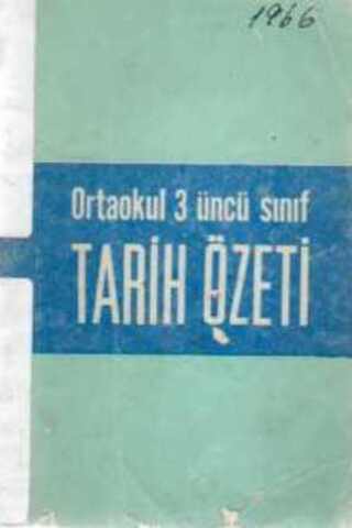 Ortaokul 3 üncü Sınıf Tarih Özeti