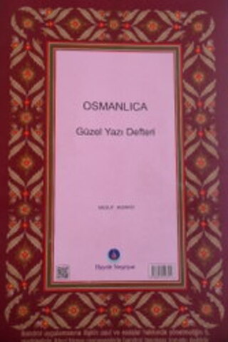 Osmanlıca Güzel Yazı Defteri
