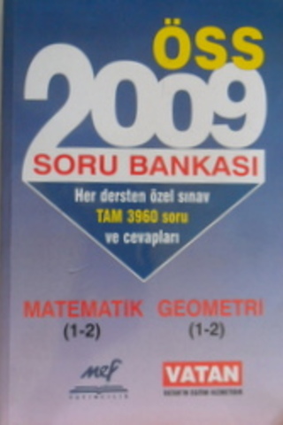 ÖSS 2009 Soru Bankası Matematik Geometri