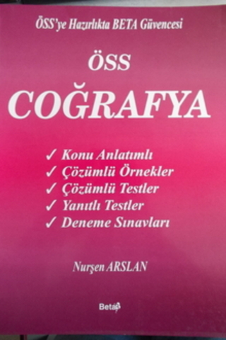 ÖSS Coğrafya Nurşen Arslan