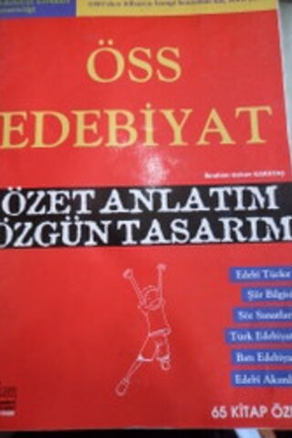 ÖSS Edebiyat Özet Anlatım Özgün Tasarım