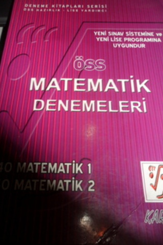 ÖSS Matematik Denemeleri