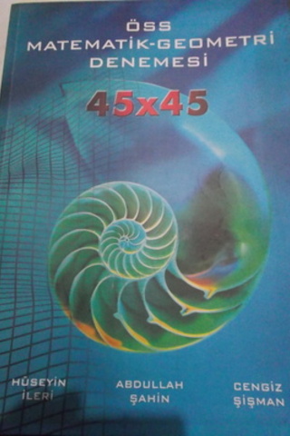 ÖSS Matematik - Geometri Denemesi 45x45 Hüseyin İleri