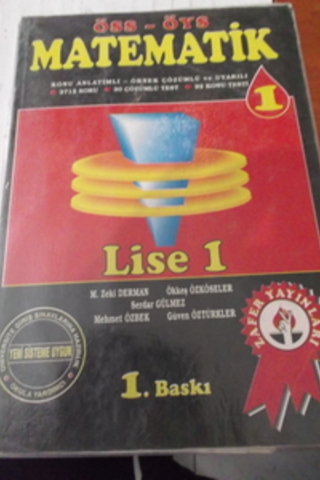 ÖSS-ÖYS Matematik 1 Lise 1
